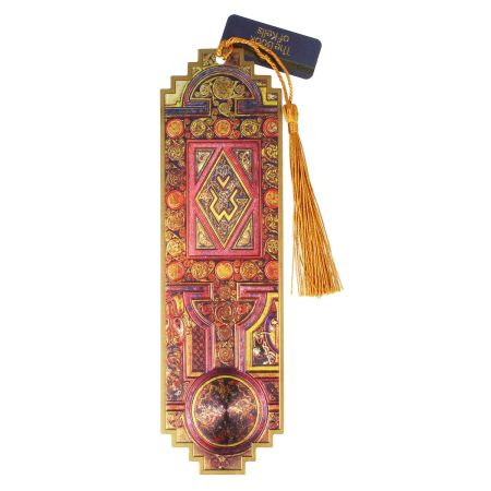 Book of Kells Foil Bookmark Quoniam Brown/Red