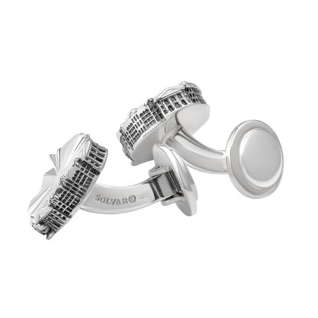 Sterling Silver Trinity College Dublin 1592 Collection Cufflinks
