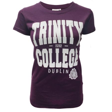 Trinity College Dublin T-shirt Berry