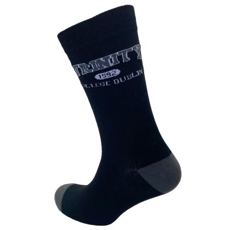 Trinity Sock - Black & Grey