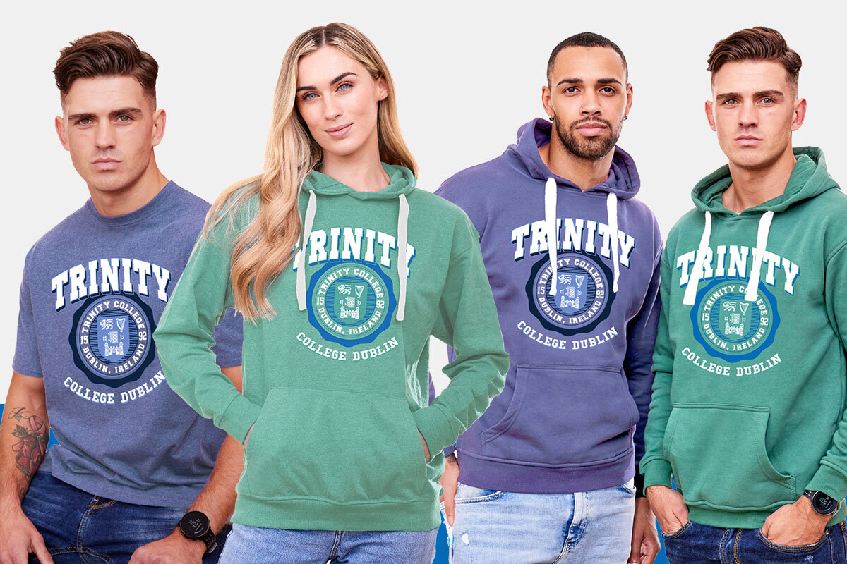 Just landed - Introducing Our New Trinity Crest T-shirts & Hoodies